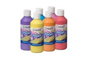 Kreatywne gry - Creall Pearl Paint 6x250ml - 23465