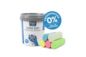 Kreatywne gry - Creall Ultra Soft Clay Pastel 300gr. - 25930