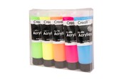 Kreatywne gry - Creall Studio Acrylic paint Fluor 5x120ml - 33803