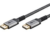 Kabel wyswietlacza - Pro Displayport 1.4 Sleeved - 1m - Black - HDMI1.4SL1