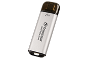 Dysk SSD - Transcend ESD300 Portable SSD - Silver - 2TB - TS2TESD300S