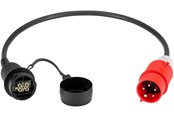 Ladowanie samochodów elektrycznych - LAPP CEE Charging Adapter Universal, up to 11 kW, 3-phase - 4056158850956