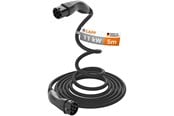 Ladowanie samochodów elektrycznych - LAPP Type 2 HELIX Convenience Charging Cable, up to 11 kW, 5 m, black - 4064727469782