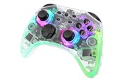 Akcesoria dla graczy - Deltaco Transparent RGB - Wireless Controller - Android - GAM-149-T