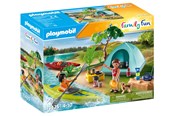 Playmobil - Playmobil Rodzinna zabawa - Campsite with Campfire - 71425