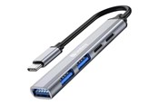 USB hub - Sandberg USB-C Multi-USB Hub USB hub - 5 - Srebrny - 336-50
