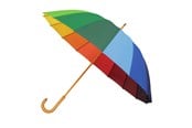 Wolny czas i Podróze - Falcone Umbrella - 110 cm - Rainbow - LR-80-823