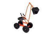 Zabawki na zewnatrz - Small Foot - Excavator with Wheels - 4628