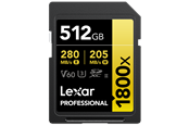 Karta pamieci - Lexar Professional Gold 1800x SD - 280MB/s - 512GB - LSD1800512G-BNNNG