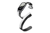 Smartwatch - akcesoria - Xiaomi Smart Band 9/8 Double Wrap Strap - Black/White - BHR7311GL
