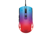 Myszka - Deltaco GAMING DM310 Transparent RGB Ultralight Wired - Myszka do gier - 6 - Czarny - GAM-144