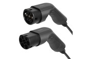 Ladowanie samochodów elektrycznych - Deltaco E-Charge cable type 2 - type 2 3 phase 16A Spiral 3M/5M - EV-3215-S