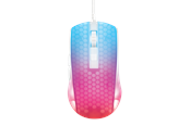 Myszka - Deltaco GAMING DM310 Transparent RGB Ultralight Wired - Myszka do gier - 6 - Biały - GAM-144-W