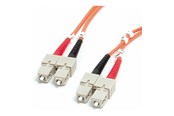 Kabel sieciowy - StarTech.com 1m Fiber Optic Cable - Multimode Duplex 62.5/125 - LSZH - SC/SC - OM1 - SC to SC Fiber Patch Cable (FIBSCSC1) - network cable - 1 m - 1m - FIBSCSC1