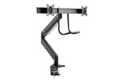 Uchwyt na monitor - Gembird Monitor Arm - Adjustable arm 2-display 17"-32" - MA-DA2-04