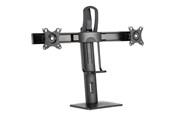 Uchwyt na monitor - Gembird Double monitor desk stand height adjustable - MS-D2-01