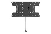 Uchwyty ścienne, uchwyty AV i meble AV - Gembird WM-65F-03 mounting kit - for TV - fixed - black - Max 30 kg - recommended for 65" - WM-65F-03