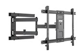Uchwyty scienne, uchwyty AV i meble AV - Gembird WM-80ST-05 mounting kit - for LCD TV - full motion - black - Max 50 kg - recommended for 80" - WM-80ST-05