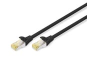 Kabel sieciowy - DIGITUS CAT 6A S-FTP - 7m - Czarny - 7m - DK-1644-A-070/BL