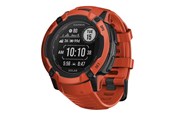 Smartwatch, zegarek i opaska sportowa - Garmin Instinct 2X Solar - Flame Red - 010-02805-01