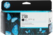 Tusz, toner i material eksploatacyjny - HP 738 / 498N4A - Black Ink - 498N4A