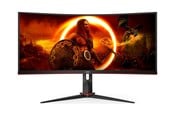 Monitor - 34" AOC CU34G2XP/BK - 3440×1440 (UWQHD) - 180 Hz - VA - CU34G2XP/BK