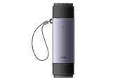 Karta pamieci - adapter i czytniki kart - Baseus Lite Series SD/TF memory card reader USB + USB-C (gray) - WKQX060113