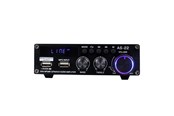 Wzmacniacze - BlitzWolf AS-22 audio amplifier 45W Bluetooth 5.0 USB + remote control (black) - AS-22