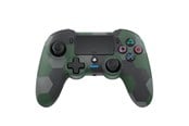 Akcesoria dla graczy - NACON Dualshock 4 V2 Controller Asymmetric - Camo Green - Wireless Controller - Sony PlayStation 4 - PS4OFPADWLCAMOGREEN