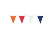Zabawki - Boland Flag Line Orange Red White Blue 10mtr. - 61855