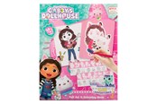 Kreatywne gry - Gabby's Dollhouse Felt Art Coloring Book - GD23351