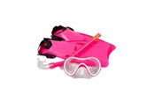 Zabawy w wodzie - ASG Snorkel Set Junior Pink S - ASG3004PINKS
