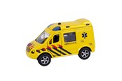Samochody i pojazdy - 2-Play Traffic Die-cast Pull Back Ambulance NL Light and Sound - 510132