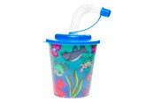 Zabawki - LG-Imports Cup with Lid and Straw Underwater World 12 pcs. - 8174