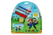 Przybory szkolne - Super Mario School Set with Tin Box - 6 pcs - SUMB6458
