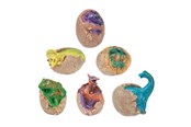 Male prezenty dla dzieci - Toi-Toys Jurassic Revival Baby Dino in Egg Light and Sound (Assorted) - 35128Z