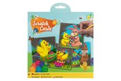 Kreatywne gry - Grafix Scratch art Easter 4pcs. - 810038