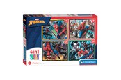 Puzzle - Clementoni Puzzles Marvel Spiderman 4in1 Podłoga - 21515