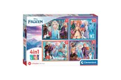 Puzzle - Clementoni Puzzles Disney Frozen 4in1 Podłoga - 21518