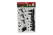 Kreatywne gry - Wins Holland Silhouette Window Stickers Christmas - ST810