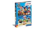 Puzzle - Clementoni Jigsaw puzzle Paw Patrol 2x60st. Podłoga - 21623