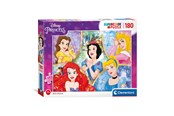 Puzzle - Clementoni Puzzle Disney Princess 180pc. Podłoga - 29311