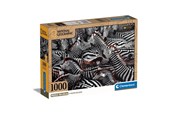 Puzzle - Clementoni Jigsaw Puzzle National Geographics - Zebra 1000 pcs. Podłoga - 39729
