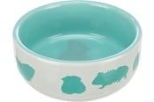 Gryzonie - Trixie Ceramiczna miska dla małych zwierząt Różne kolory Świnki morskie 250ml 11cm - TX60732