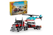 LEGO® - LEGO Creator 31146 Ciężarówka z platformą i helikopterem - 31146
