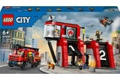 LEGO®  - LEGO City 60414 Remiza strażacka z wozem strażackim - 60414