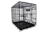 Psy - Active Canis Podróżna klatka samochodowa dla psa X-small 49*33*39.5 Czarna - T6860XS