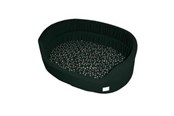 Psy - Danish Design Czarne z srebrnymi łapami legowisko Slumber Bed 67cm - D01527