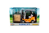 Samochody i pojazdy - 2-Play Traffic 2-Play Die-cast Forklift Truck with Light and Sound 14cm - 510224
