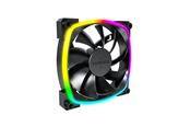 Wentylator obudowy - Montech AX120 PWM BK - Wentylator obudowy - 120mm - Czarny ze światłem RGB - 27 dBA - AX120 PWM BK